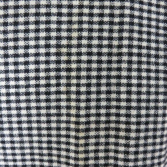 Vintage 60s Specialty House M Wool Crop Jacket Blazer Black Check Made In USA - Picture 6 of 8
